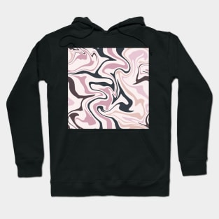 Retro Groovy Abstract Pattern Design Hoodie